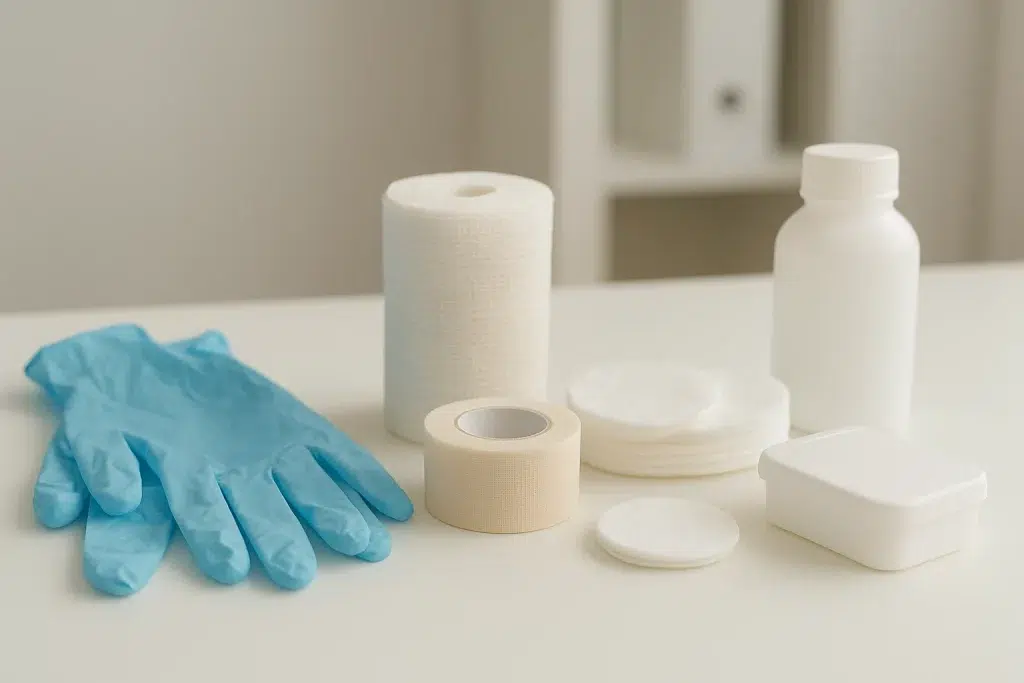 Symbolbild einiger Produkte aus unserer Praxisversorgung