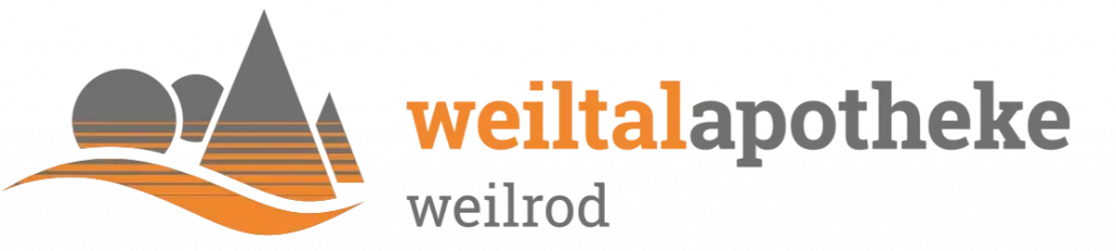 Logo der Weiltal Apotheke – modernes Apothekenzeichen im Gondermann Apothekenverbund, Symbol für pharmazeutische Versorgung und persönliche Beratung in Bad Camberg.